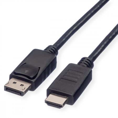 Displayport kábel DP M-HDMI M 2m 1920x1080 60 Hz audio ROLINE (11.04.5781)