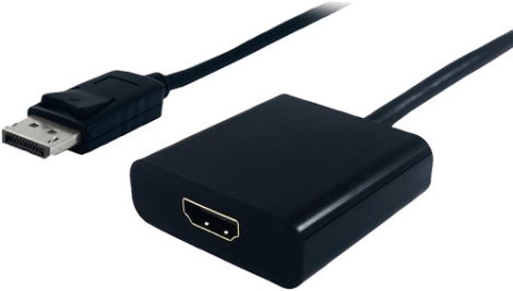 Displayport adapter M -> HDMI F kábel 15 cm (S-3203)