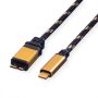 ROLINE GOLD kábel USB3.1 C-MicroB,M/M,0.5 (11.02.9025)