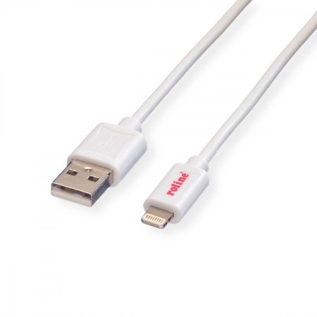 Apple Lighting 8 pin USB töltő/Sync kábel, 1.8m ROLINE (11.02.8322)