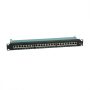   STP CAT.6 patch panel 24 port 110 típus fekete VALUE (26.99.0353)