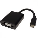   USB 3.1 - VGA F adapter kábel 15 cm fekete VALUE (12.99.3200)