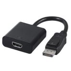 DisplayPort to HDMI adapter kábel, fekete