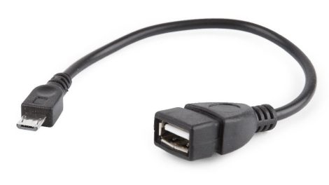 GEMBIRD USB OTG AF to Micro BM kábel, 0.15 m A-OTG-AFBM-03