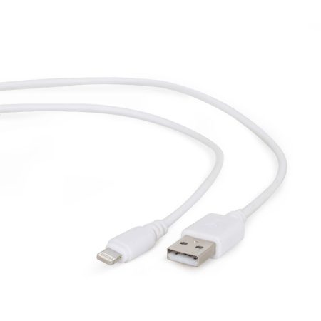 GEMBIRD USB sync és töltő kábel, fehér, 2 m CC-USB2-AMLM-2M-W