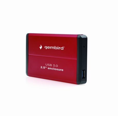 GEMBIRD USB 3.0 2.5'' külső hdd piros ház EE2-U3S-2-R