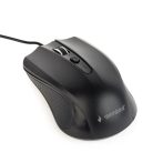 Optical mouse, USB, fekete