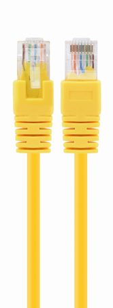 CAT5e UTP Patch cord, sárga, 0,25 m