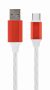   GEMBIRD USB Type-C charge & data cable with LED light effect, 1 m Gembird CC-USB-CMLED-1M CC-USB-CMLED-1M