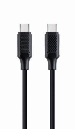 GEMBIRD Type-C Power Delivery (PD) charging and data cable, 1,5 m, black 60W CC-USB2-CMCM60-1.5M