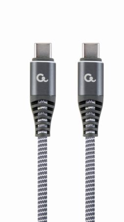 GEMBIRD 60 W Type-C Power Delivery (PD) premium charging & data cable, 1.5 m CC-USB2B-CMCM60-1.5M