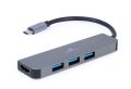   GEMBIRD USB Type-C 2-in-1 multi-port adapter (Hub + HDMI) A-CM-COMBO2-01