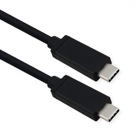 USB 3.1 kábel C/M - C/M, PD: 20V5A 40 Gbit/s 0,8m ROLINE (11.02.9081)