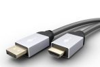   DisplayPort kábel DP M-HDMI M 2.0 ULTRA HD 4K2K@50/60Hz 1,5m GOOBAY (71612)