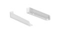   Gembird Universal heavy duty steel wall brackets, 35 kg, white WM-U35-01-W