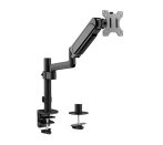   Adjustable desk display mounting arm, 17”-32”, up to 9 kg