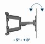   GEMBIRD TV wall mount (Full motion, 32”-75”, 45,5 kg WM-75ST-01