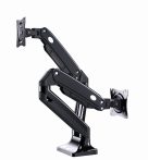 Full-motion desk 2-display mounting arm, 17”-35”