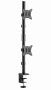   GEMBIRD Adjustable 2-display vertical desk mount, 17”-32” MA-D2-02