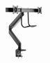   GEMBIRD Desk mounted adjustable monitor arm for 2 monitors MA-DA2-04