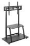   GEMBIRD TV floor stand with caster wheels, 37" - 100" TVS-100F-01