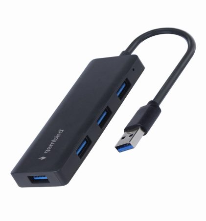 UHB-C344 4 port USB 3.0 hub kábel 15 cm