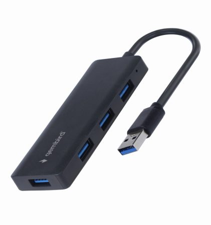 GEMBIRD UHB-C344 4 port USB 3.0 hub kábel 15 cm UHB-U3P4-03