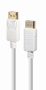 DisplayPort cable, 4K, 1.8 m, white Gembird CC-DP2-6-W