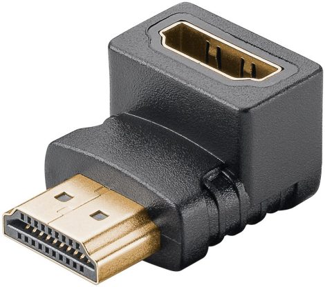 HDMI adapter HDMI 19pin M/HDMI 19pin F 270°-os 8K@60Hz GOOBAY (65749)