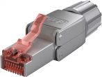   RJ45 dugó 8P8C/db (STP) CAT.6 fali/lengő, szerszám nélkül 5.0-8.5 GOOBAY (65940)