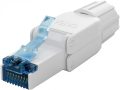   RJ45 dugó 8P8C/db (UTP) CAT.6A fali/lengő szerszám nélküli 5.0-8.5GOOBAY (65941)